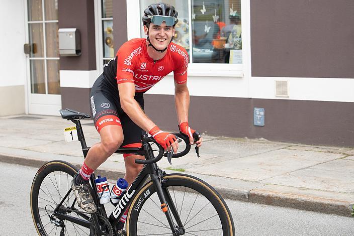 Leo Kerschbaumer (AUT, Team Österreich) Etappensieger, 46. Int. Keine Sorgen,  Junioren Rundfahrt UCI Kat. MJ 2.1, 2. Etappe Rohrbach - Rohrbach