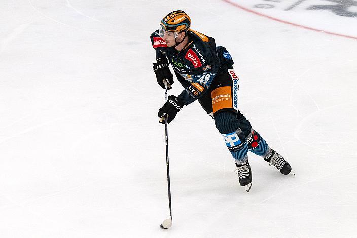 Graham Knott (Steinbach Black Wings Linz) Steinbach Black Wings Linz vs EC IDM Wärmepumpen VSV, 2. Runde ICE Eishockey Liga, Linz AG Eisarena