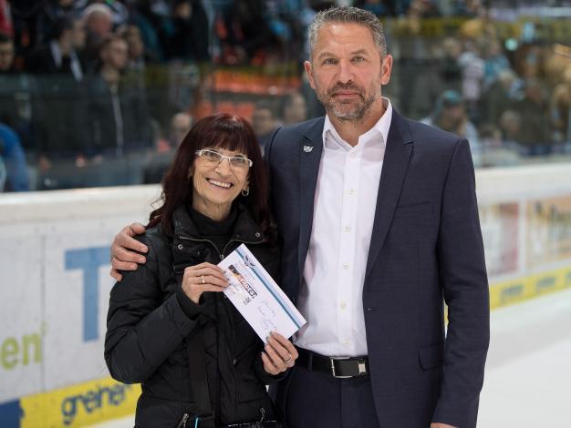 Manager Christian Perthaler (EHC Liwest Black Wings Linz)  EHC Liwest Black Wings Linz vs HCB Suedtirol Alperia 3. Viertelfinale