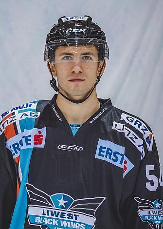 Hunter Fejes (EHC Liwest Black Wings Linz) Portraits 19/20, EHC Liwest Black Wings Linz