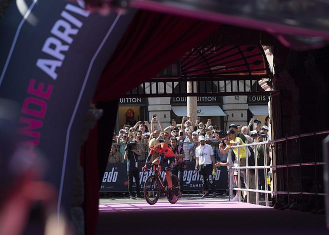 Vincenzo Nibali (ITA, Bahrain Merida Pro Cycling Team), Verona Giro, Giro d Italia, Radsport, 102. Giro d Italia - 21. Etappe Zeitfahren