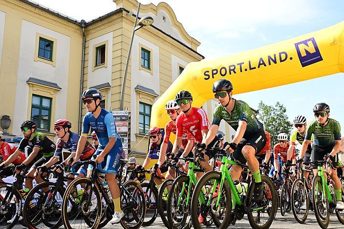 Im Führungstrikot Jaka Primozic (SLO, Hrinkow Advarics) 52. Erlauftaler Radsporttage Herren, Road Cycling League Austria