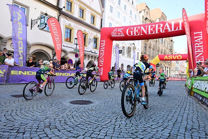 28. Int. ASVÖ - HRINKOW City Kriterium Steyr, Kids und Nachwuchs, ÖRV, Radsport, Mountainbike, ELITE Rennrad