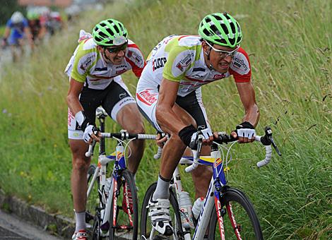 Reto Hollenstein, SUI und Josef Benetseder, AUT beide Team Vorarlberg