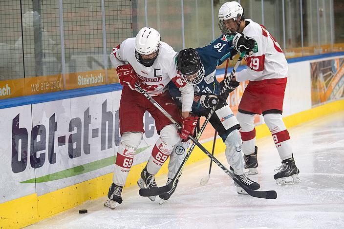 Dominik Stöttner (Eishockey Akademie Oberösterreich) Eishockey Akademie Oberösterreich vs EC KAC, bet-at-home ICE Junior Hockey League