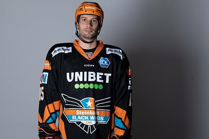 Blaz Gregorc (Steinbach Black Wings Linz) Steinbach Black Wings Linz, bet-at-home ICE Hockey League