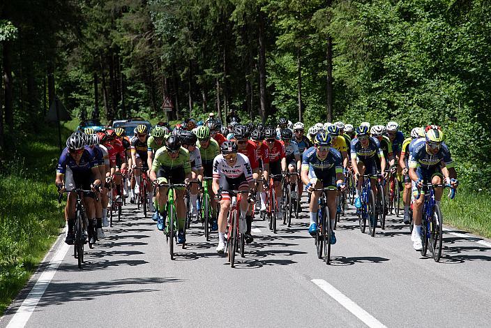 Valentin Götzinger (AUT, WSA KTM Graz) im mFeld 3. Etappe Traun - Hinterstoder, Int. Raiffeisen Oberösterreich Rundfahrt UCI Kat. 2.2