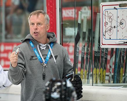 Head-Coach Robert Daum (EHC Liwest Black Wings Linz)