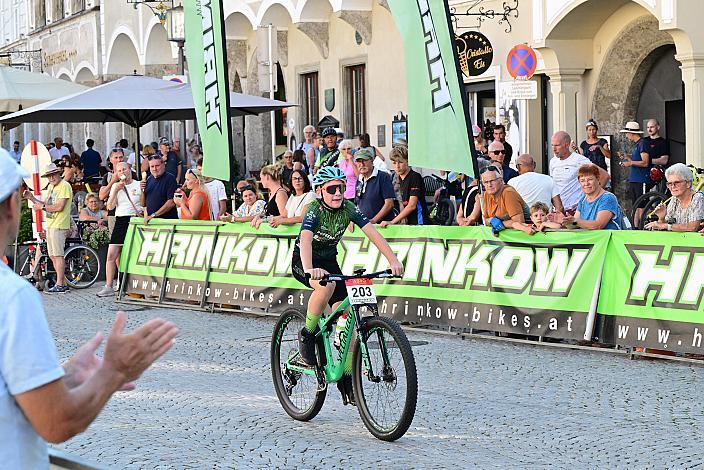 Philipp Knoll (AUT, Team Hrinkow Bikes Steyr) 28. Int. ASVÖ - HRINKOW City Kriterium Steyr, Kids und Nachwuchs, ÖRV, Radsport, Mountainbike, ELITE Rennrad