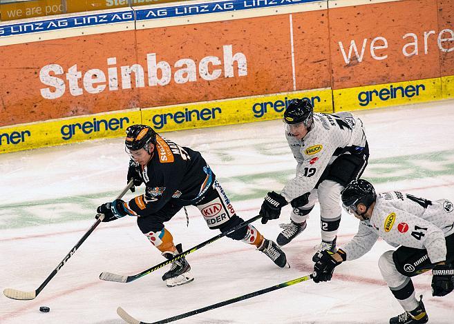 Moritz Matzka (Steinbach Black Wings 1992), Black Wings Linz vs Dornbirn Bulldogs , Eishockey, Bet at Home ICE Hockey League