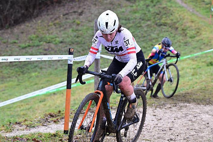 Nadja Heigl (AUT, KTM Alchemist bp Brenta Breaks), Damen, 4.Radquerfeldein GP um das Sportzentrum Gunskirchen, Rad Cyclo Cross,