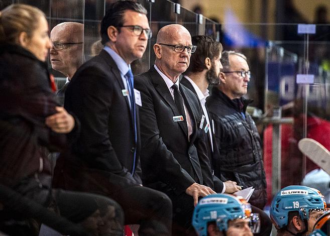 Head-Coach Tom Rowe (EHC Liwest Black Wings Linz), Eishockey,  EHC Liwest Black Wings Linz vs HC Orli Znojmo