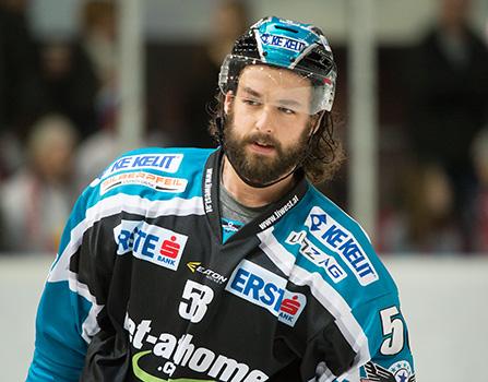 Sebastien Piche (EHC Liwest Black Wings Linz), EC Red Bull Salzburg vs EHC Liwest Black Wings Linz 