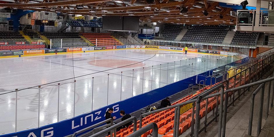 Linz AG Eisarena Steinbach Black Wings Linz vs HC Pustertal Wölfe, bet-at-home ICE Hockey League