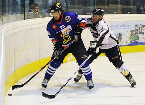Alexander Holzleitner, EC Wels und Michael Bodingbauer, Oldies Linz