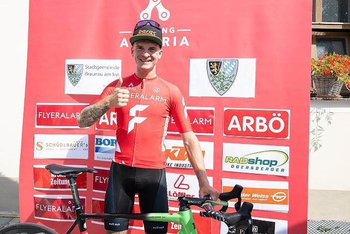 Gesamtsieger 2024 Jaka Primozic (SLO, Hrinkow Advarics) Führender der Road Cycling League,  Ranshofen, OÖ