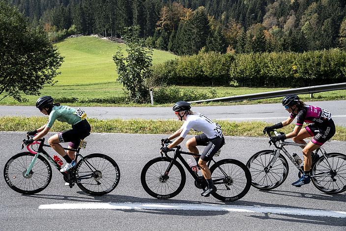 Katharina Machner (AUT, La Musette Radunion), Sylvia Gehnböck (AUT, Team Format RC), Barbara Mayer (AUT, RC ARBÖ SK Vöest) 1. Mühlviertler Hügelwelt Classik, Königswiesen,  U23, Elite Damen und Herren