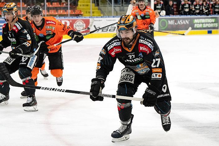 Shawn St.Amant (Steinbach Black Wings Linz) Steinbach Black Wings Linz vs Moser Medical Graz 99ers, Pre-Play-Offs, 1. Runde ICE Hockey League, Steinbach Black Wings Linz, Linz AG Eisarena 