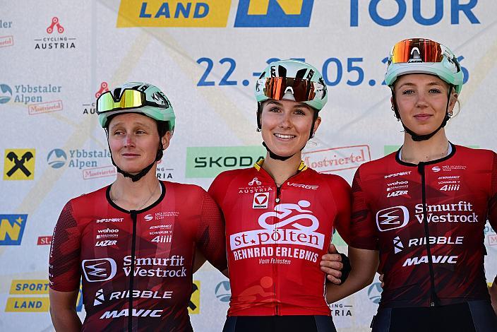 Beste Österreicherin Leila Gschwendtner (AUT, Smurfit Westrock Cycling Team) Sportland NÖ women tour