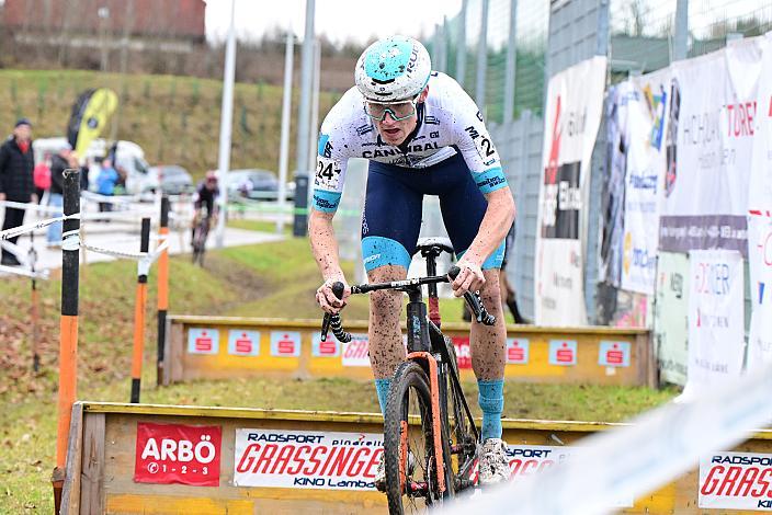 3. Platz Valentin Hofer (AUT, Cannibal B Victorious), 4. Radquerfeldein GP um das Sportzentrum Gunskirchen, Rad Cyclo Cross,