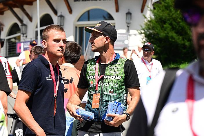  Betreuer Team Hrinkow Advarics, Amacx, 3. Etappe von Lienz nach St. Johann Alpendorf, 188km, Tour of Austria