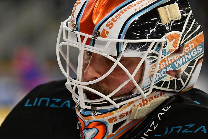 Tormann Rasmus Tirronen (Steinbach Black Wings Linz) 26. Runde ICE, Steinbach Black Wings Linz vs HCInnsbruck, Linz AG Eisarena 