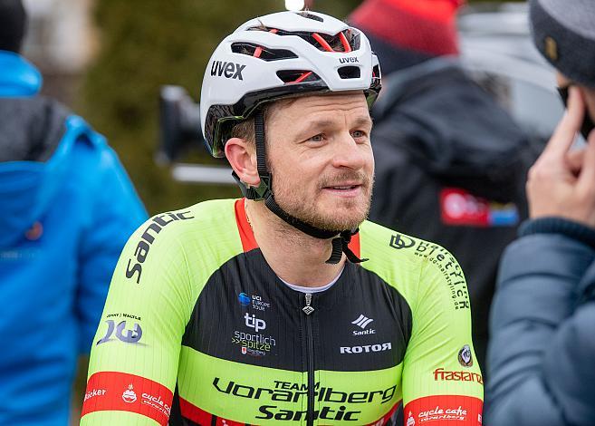 Sieger Daniel Federspiel (AUT, Team Vorarlberg Santic) Rad Cyclo Cross Staatsmeisterschaft 2021, Neusiedl/Waidamannsfeld, Niederösterreich