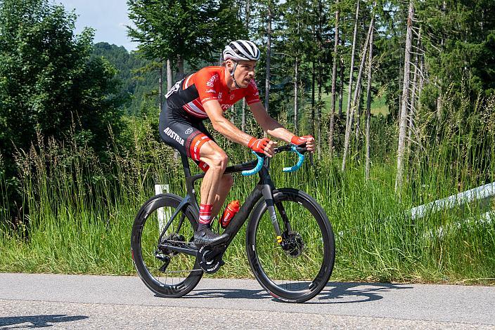 Andreas Graf (AUT, Bahn Nationalteam) 1. Etappe Wels - Maria Schmolln, Int. Raiffeisen Oberösterreich Rundfahrt UCI Kat. 2.2