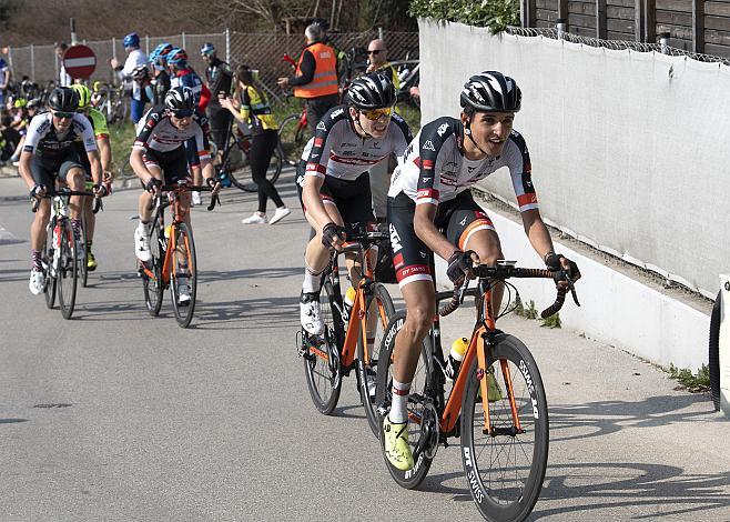 Omar el Gouzi (ITA, Tirol KTM Cycling Team), Tobias Bayer (Aut, Tirol Cycling Team),  59. Rad SaisonerÃ¶ffnungsrennen Leonding, Rad Bundesliga 2019