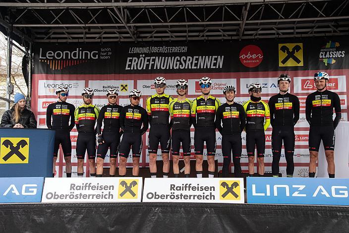 Team Vorarlberg Herren Elite, U23, Radliga, 62. Radsaison-Eröffnungsrennen Leonding, Oberösterreich 