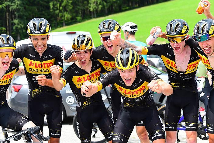 Sieger Mauro Brenner (GER, TEAM LOTTO KERN-HAUS PSD BANK) Drei Länder Meisterschaft U23,  Austria