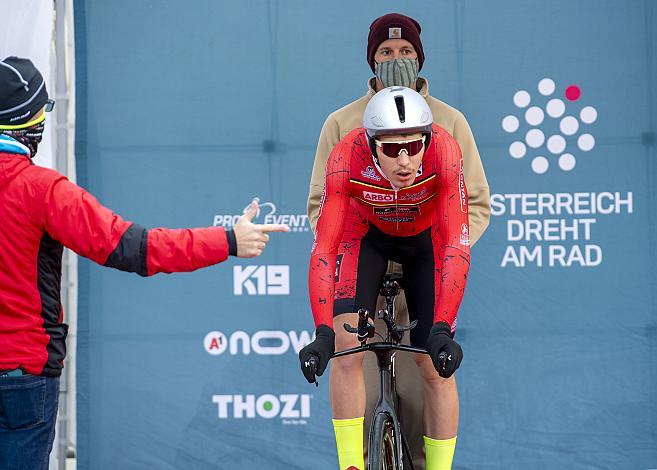 David Polzer (AUT, RC Arbö Feld am See) ATTS, Zeitfahren, Austrian Time Trail Series,  U23, Elite Damen und Herren