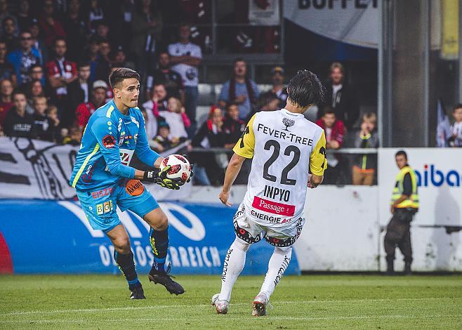 Tormann Marko Soldo (RZ Pellets WAC), Inpyo Oh (LASK) Bundesliga LASK - RZ Pellets WAC