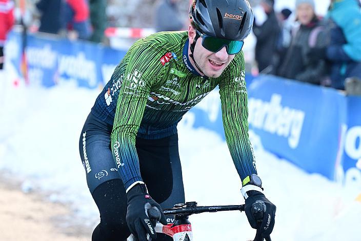 Staatsmeister 2026,  Dominik Hödlmoser (AUT, Hrinkow Advarics), Rad Cyclo Cross, ÖSTM/ÖM Querfeldein, Ciclo Cross, Cycling Austria, Bludenz, VBG