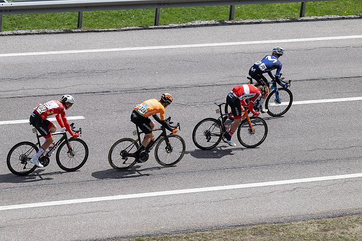 Moran Vermeulen (AUT, Nationalteam Österreich),  Txomin Juaristi (ESP, Euskaltel - Euskadi), Sebastian Schönberger (AUT, Nationalteam Österreich), Sergio Samitier (ESP, Movistar Team), 46. Tour of the Alps, 2. Etappe, Reith im Alpbachtal - Ritten 165.2km