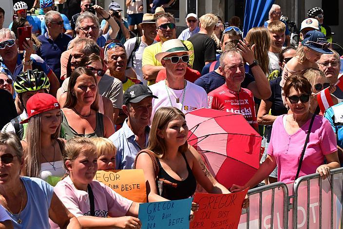 Fans von Gregor Mühlberger (AUT, Austria), 4. Etappe von Steyr nach Steyr, 170,5km, Tour of Austria