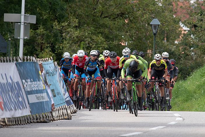 Moran Vermeulen (AUT, Team Felbermayr Simplon Wels) im Roten Trikot des Liga Führenden, Ranshofen, 22. Braunauer Radsporttage, ÖRV RadLiga, Radsport, Radliga, ÖRV, Herren Elite, 