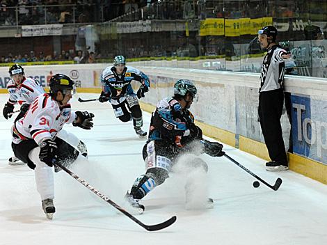 Rob Hisey, Linz, EHC Liwest Black Wings Linz vs. HC Orli Znojmo