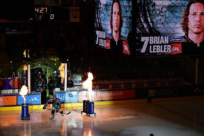 Brian Lebler (Steinbach Black Wings Linz)  Win2Day ICE Hockey League,  Steinbach Black Wings Linz vs Moser Medical Graz 99ers,  Linz AG Eisarena