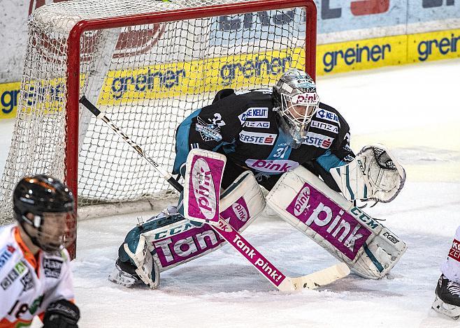 Tormann David Kickert (EHC Liwest Black Wings Linz) Spiel 6, EHC Liwest Black Wings Linz - Graz 99ers, Play Offs, Viertelfinale