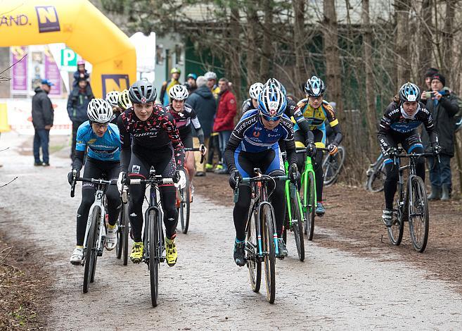 07.01.2018, St. Pölten, AUT, Rad Querfeldein Staatsmeisterschaft Elite Damen, 2018, St. Pölten, Niederösterreich, im Bild  //  during cycling cross championship, St. Pölten, Niederöstereich at 2018/01/27. 
07.01.2018, St. PÃ¶lten,
