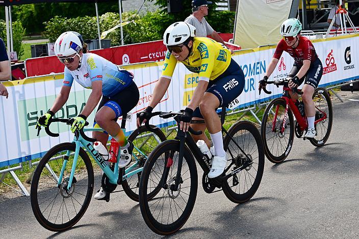 Gesamtführende Caroline Schad (DEN,  Team Friis) Sportland NÖ women tour