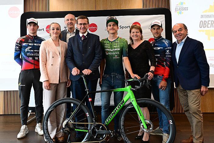 Pressekonferenz Int. Raiffeisen Oberösterreich Rundfahrt (UCI Kat. 2.2), Olympiazentrum Linz  