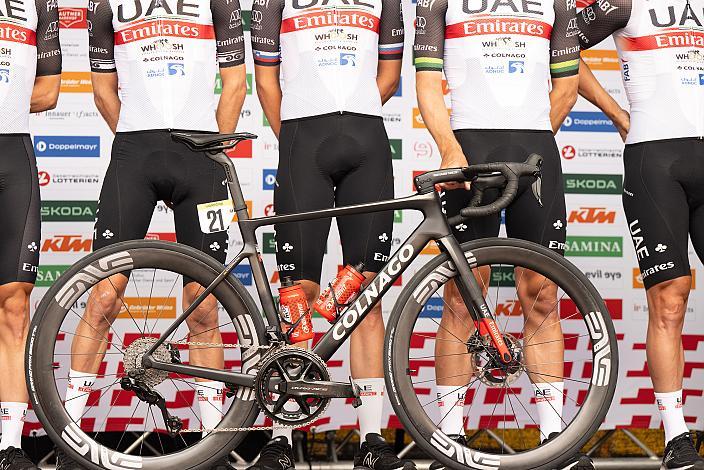 Team UAE Team Emirates Colnago 72. Tour of Austria, Präsentation der Teams, Dornbirn