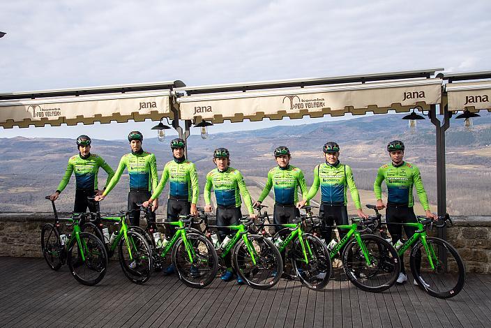 Johannes Rechenauer (GER), Jonas Rapp (GER), Michael Konczer (AUT), Marvin Hammerschmid (AUT), Raphael Hammerschmid (AUT), Riccardo Verza (ITA), Stefan Kovar (AUT), Trainingscamp Porec, Kroatien, Team Hrinkow Advarics Cycleang, UCI Continental Team, 