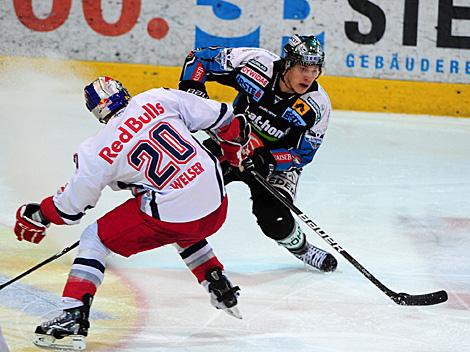 Brian Lebler, Linz EHC Liwest Black Wings Linz vs. EC Red Bull Salzburg, Platzierungsrunde