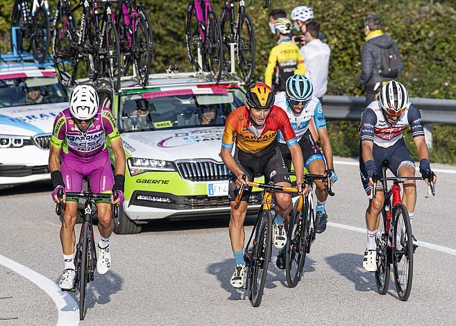 Alessandro Tonelli (ITA, Bardiani CSF), Enrico Battaglin (ITA, Bahrain - McLaren), Julien Bernard (FRA, Trek - Segafredo), Daniel Navarro (ESP, Israel Start-Up Nation),   Stage 15,  Base Aerea Rivolto  ›  Piancavallo   (185k) 15. Etappe, 103. Giro d Italia