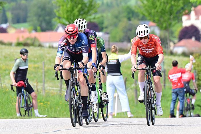 Riccard Zoidl (AUT, Team Felt - Felbermayr), Sebastian Putz (AUT, Tirol KTM Cycling Team) Herren Elite, U23, Road Cycling League Austria, 62. Raika Kirschbluetenrennen, Wels, Oberösterreich