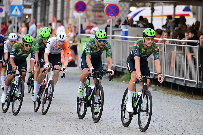 Sieger Loic Bettendorff (LUX, Hrinkow Advarics), Filippo Fortin (ITA, Hrinkow Advarics)  28. Int. ASVÖ - HRINKOW City Kriterium Steyr, Herren Elite, ÖRV, Radsport, Mountainbike, ELITE Rennrad