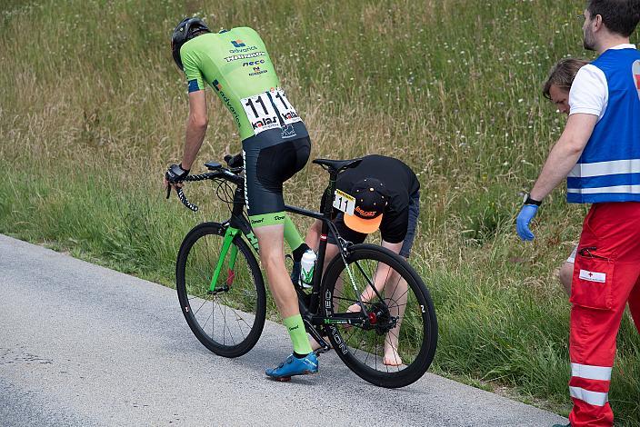 Jonas Rapp (GER, Hrinkow Advarics)  Eferding - Niederkappel,  Int. Raiffeisen Oberösterreich Rundfahrt UCI Kat. 2.2